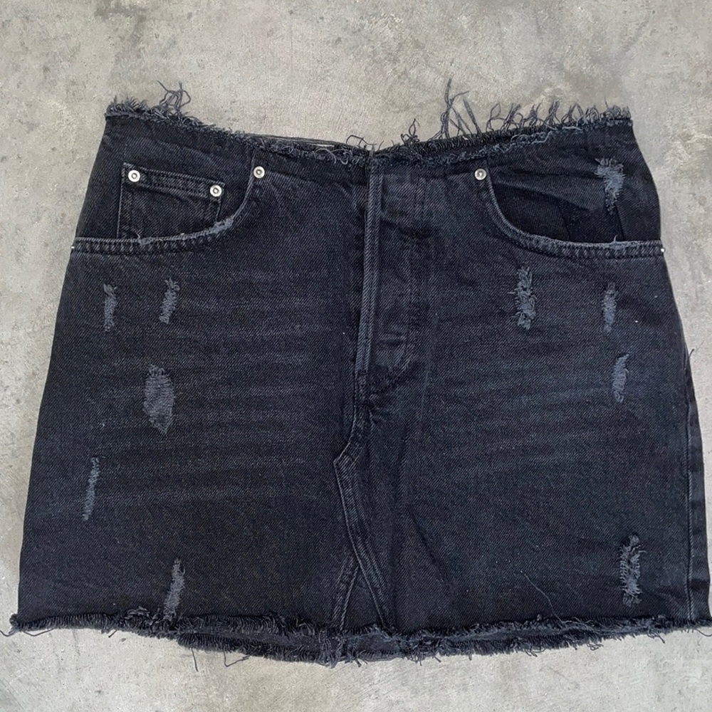 BDG jean skirt